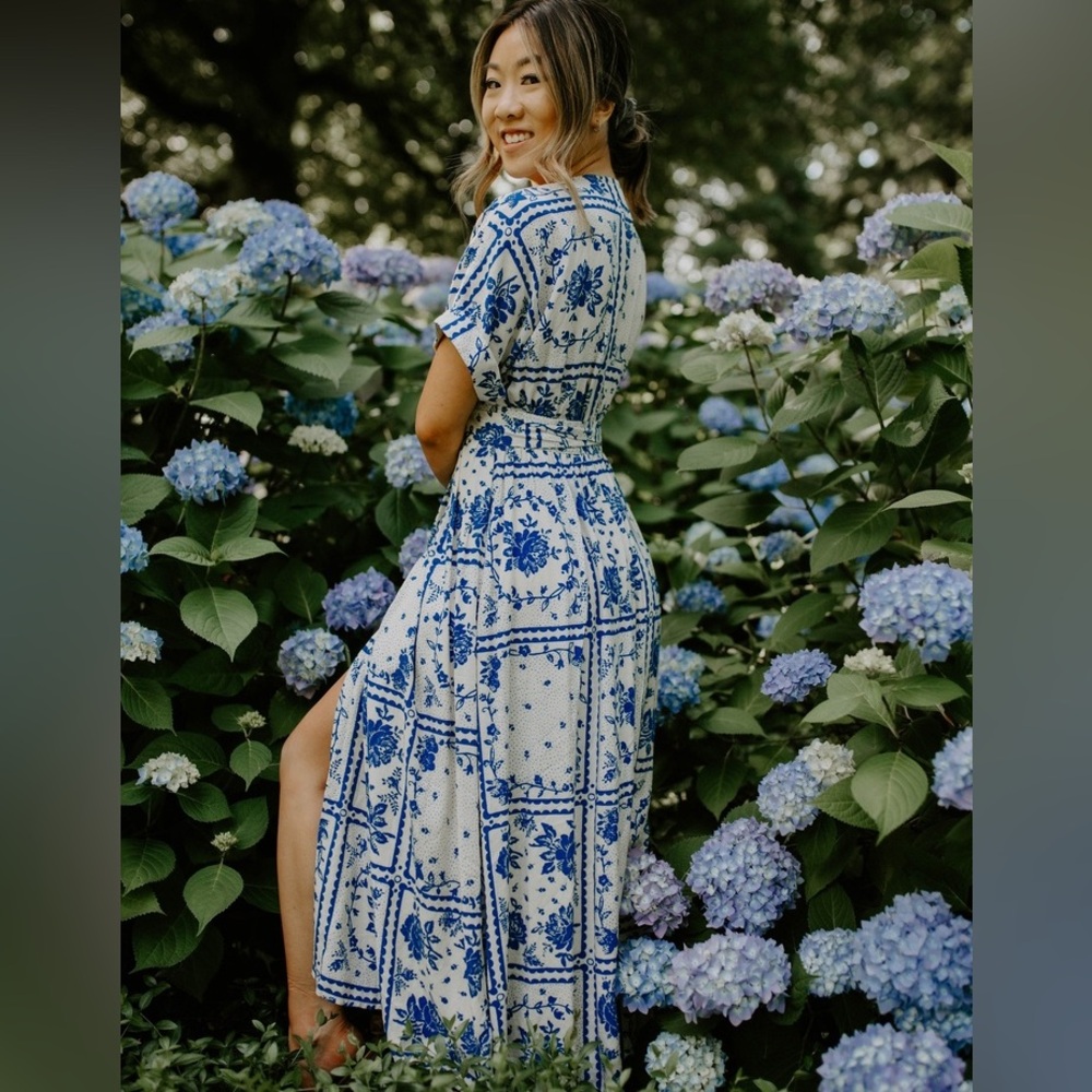 URBAN OUTFITTERS Gabrielle Wrap Dress